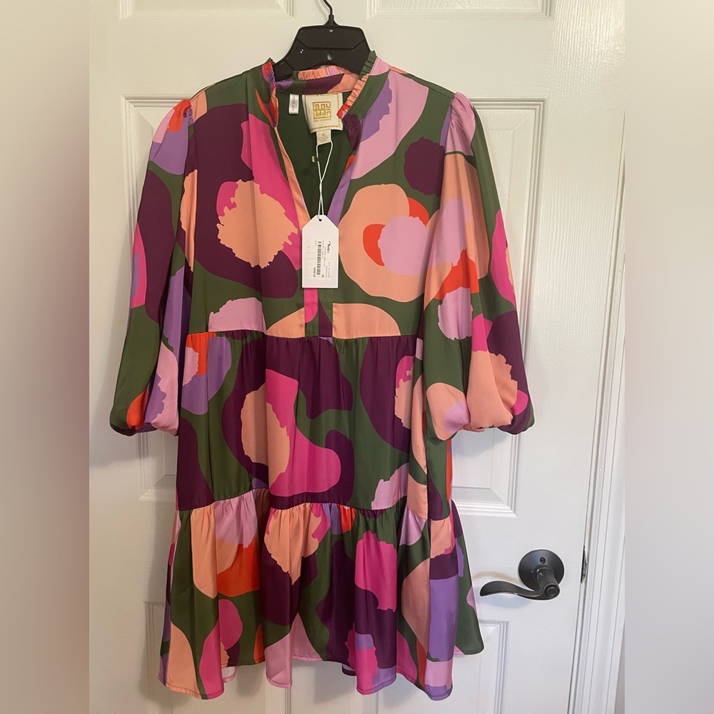 Colorful Floral Women's Dress